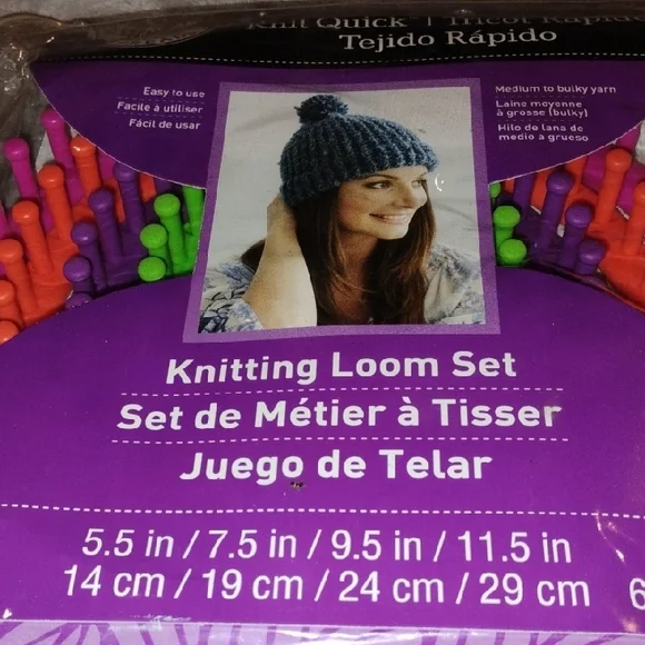 Knit Quick Knitting Loom Set Make A Hat 🥳 - Picture 5 of 5